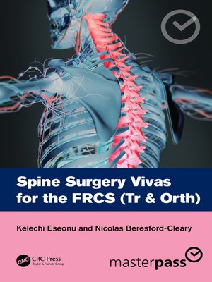cover image of Spine Surgery Vivas for the FRCS (Tr & Orth)